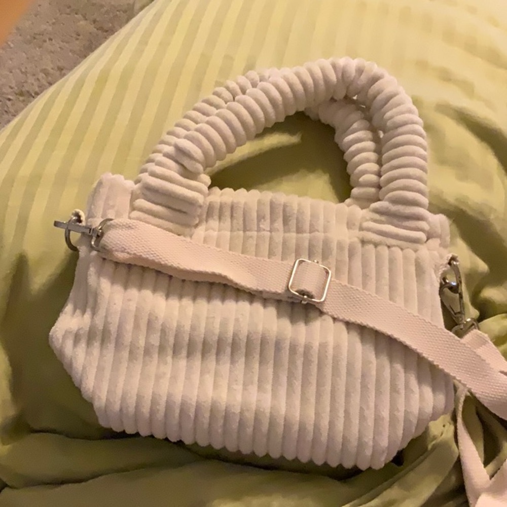 Corduroy purse like new